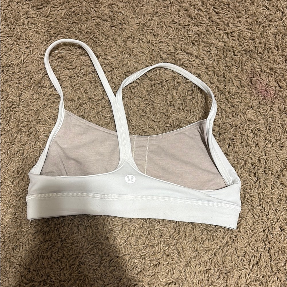 lululemon athletica White Sports Bra